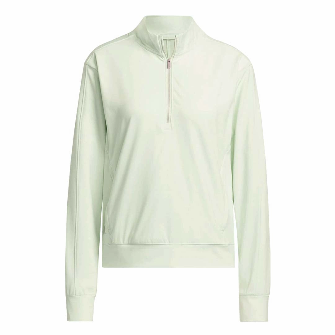 adidas - Women's Ultimate365 1/2 Zip Layering Sweatshirt (IP4268) Cold Climate