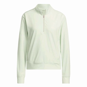 adidas - Women's Ultimate365 1/2 Zip Layering Sweatshirt (IP4268) Windproof Hood Shawl Lapel