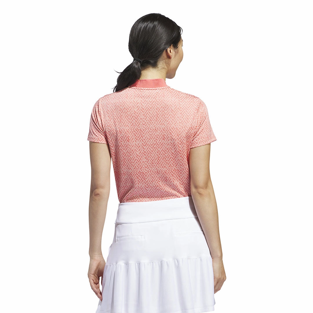 DurableOuterShell adidas - Women's Ultimate365 Jacquard Polo (IP4241)