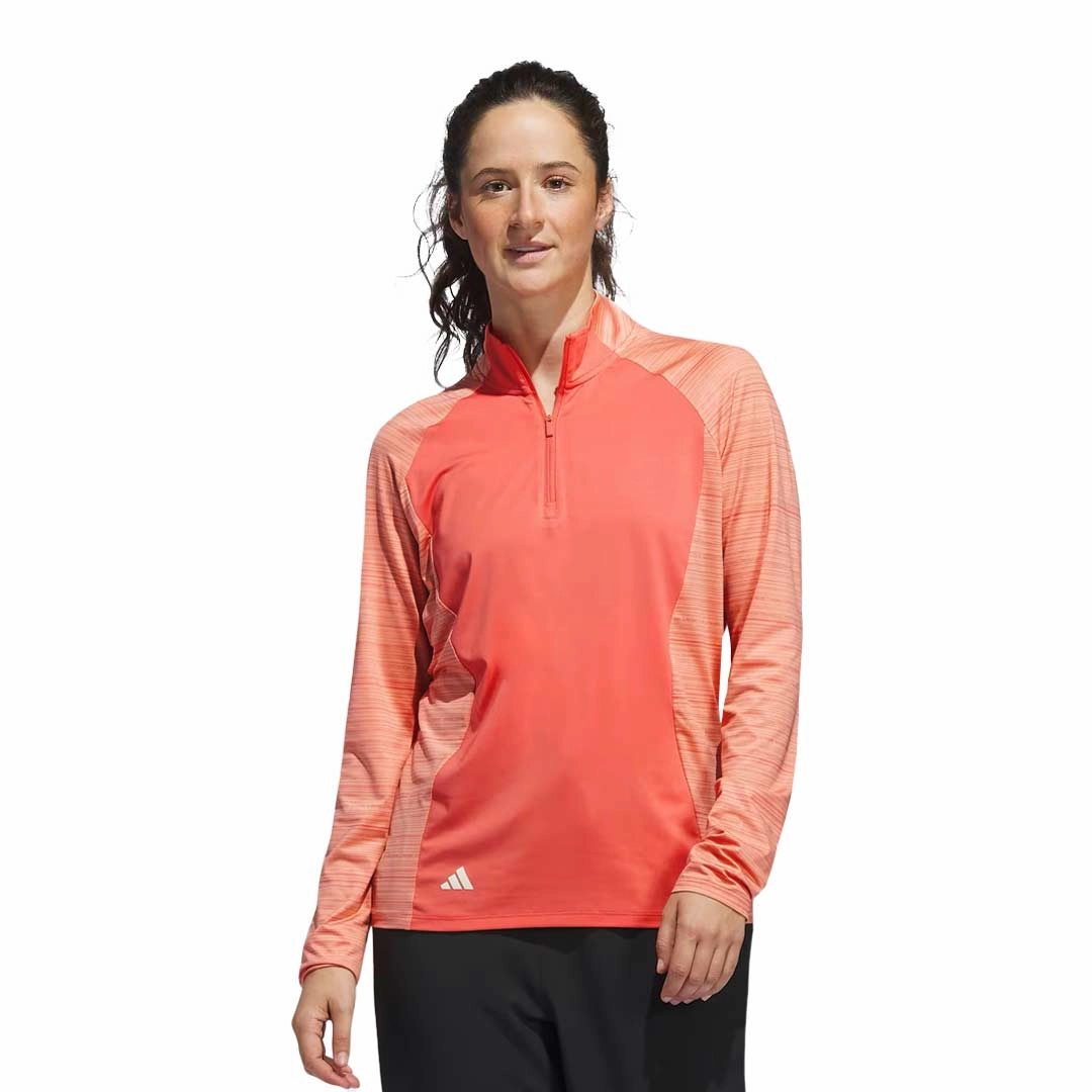 Outdoor Trip adidas - Women's Ultimate365 Long Sleeve 1/4 Zip Sweater (IT9795)