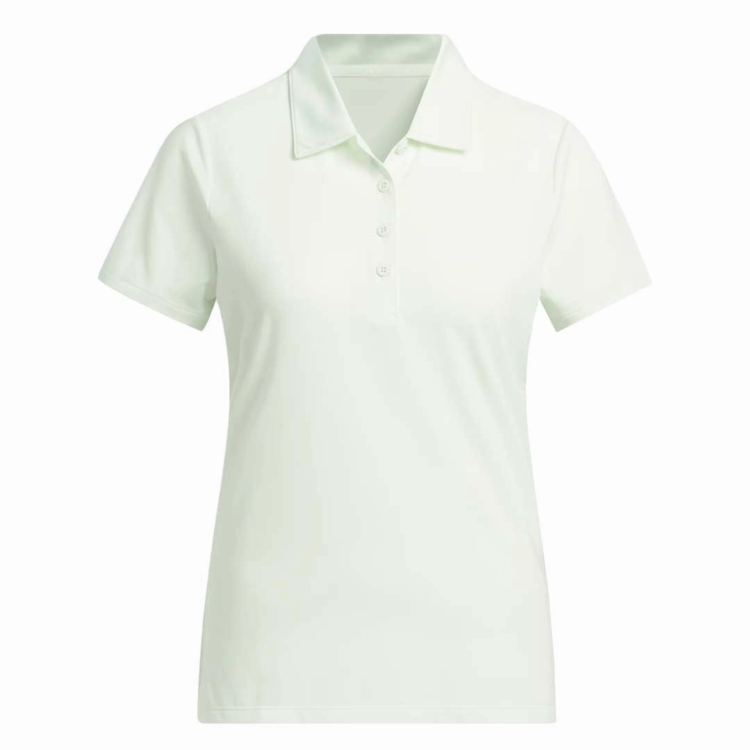 Full Length Zipper Closure adidas - Women's Ultimate365 Solid Short Sleeve Polo (IP8684)