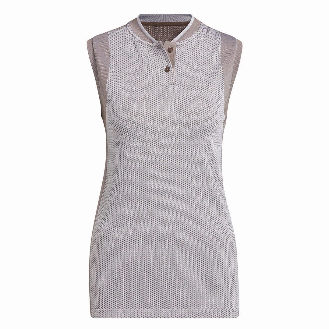 Stylish Chill Piece Comfy Essentials adidas - Women's Ultimate365 Tour Sleeveless Primeknit Polo (HT6340)