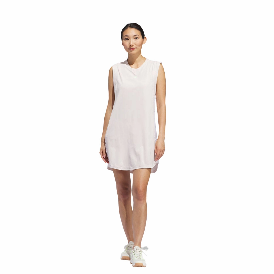 Elasticized Waist Ultra Soft Brushed Interior adidas - Women's Ultimate365 Twistknit Dress (IP8680)