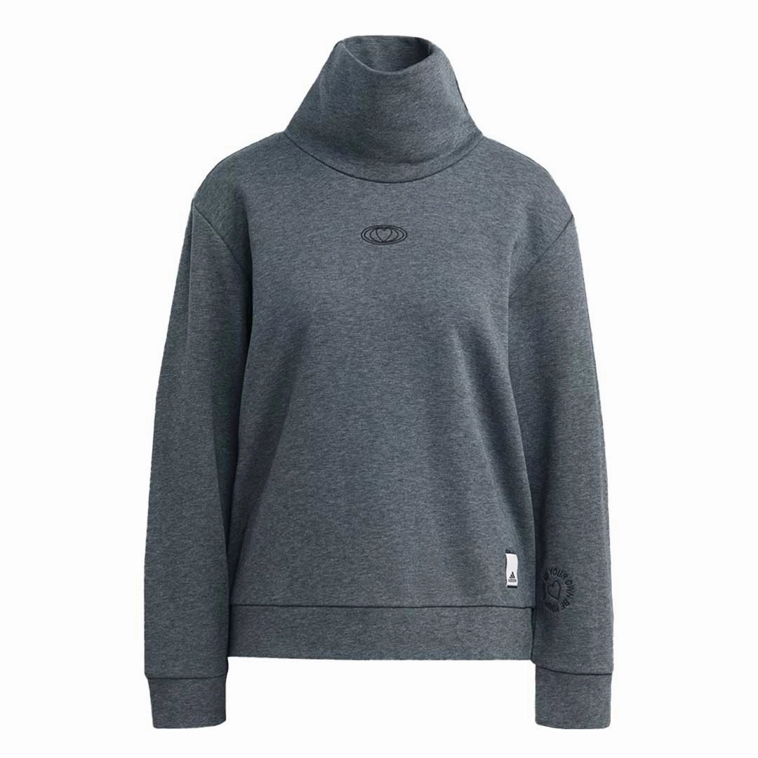 Durable AbrasionResistant Panels Seam Sealed adidas - Women's Valentine's Day Sweatshirt (IL8417)