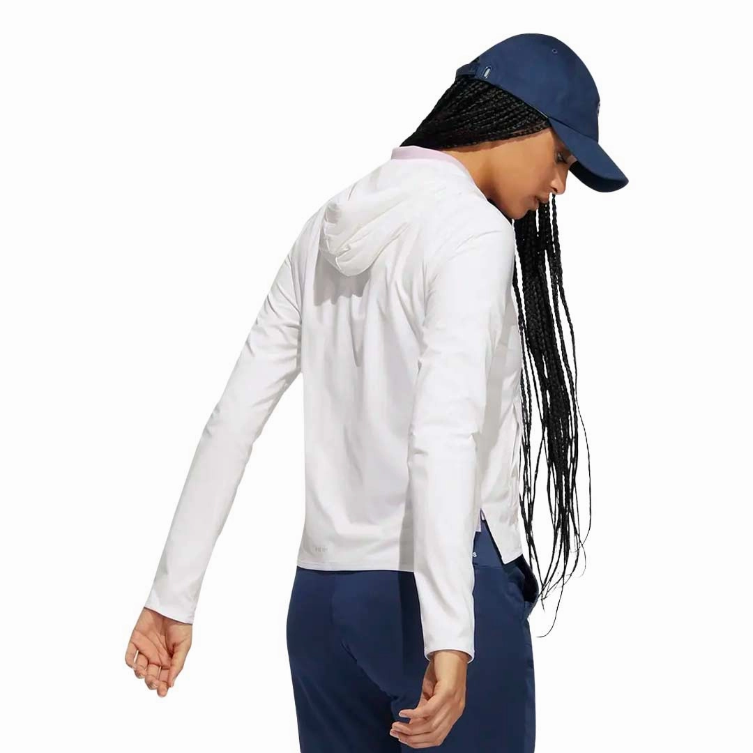 Quick Access Hidden Pockets adidas - Women's WIND.RDY Lined Hoodie (HG6925)