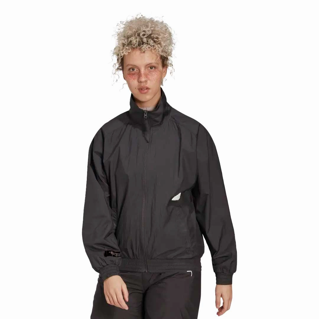 adidas - Women's Woven Track Top (HG4359) All Day Wear NonRestrictiveCut