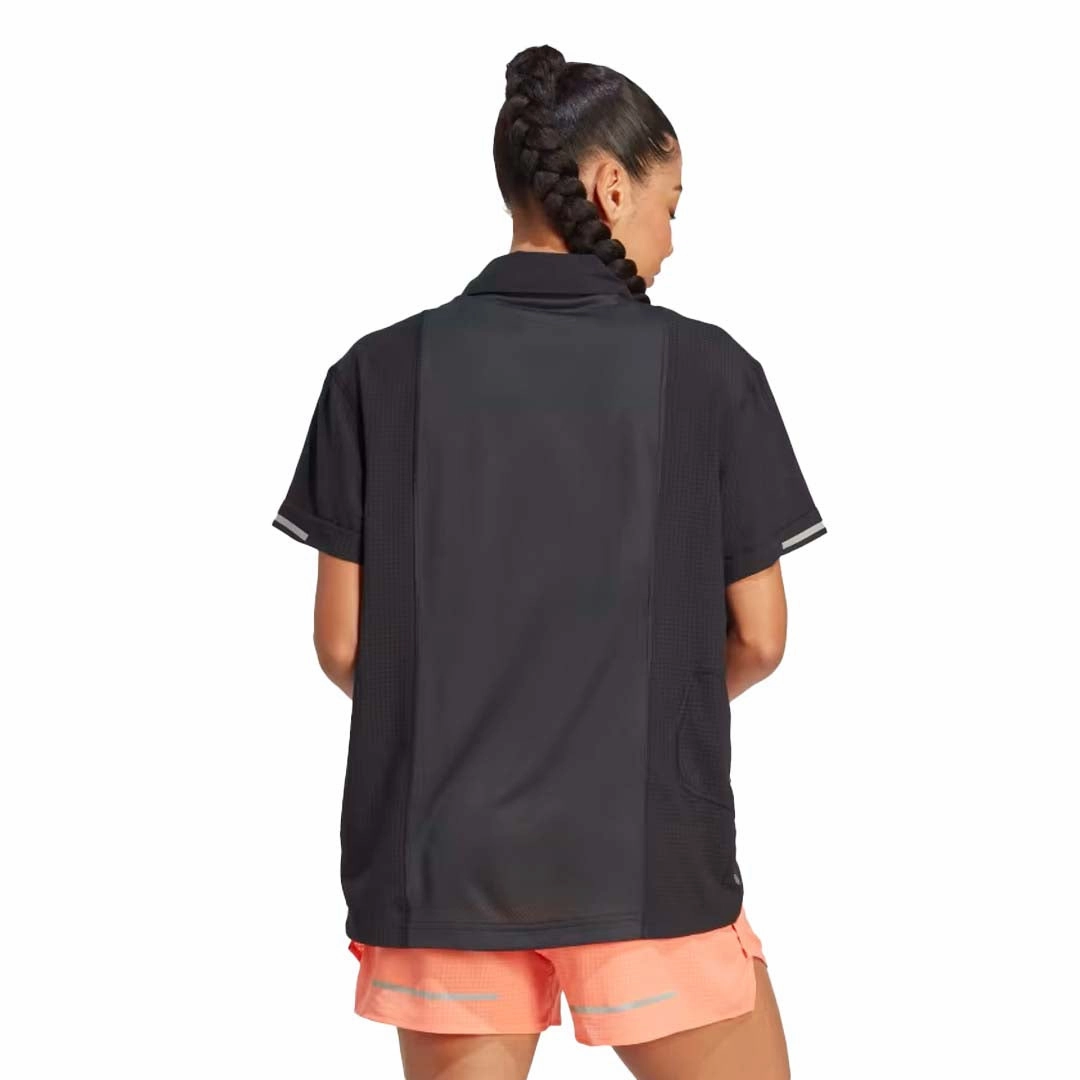 Fade Resistant Exterior CompressionPackableFabric adidas - Women's X-City Running Heat.Rdy T-Shirt (HA4333)
