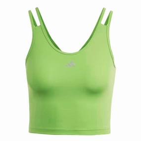 adidas - Women's HIIT Heat.Rdy Cropped Tank Top (HY3219) DurableStitching