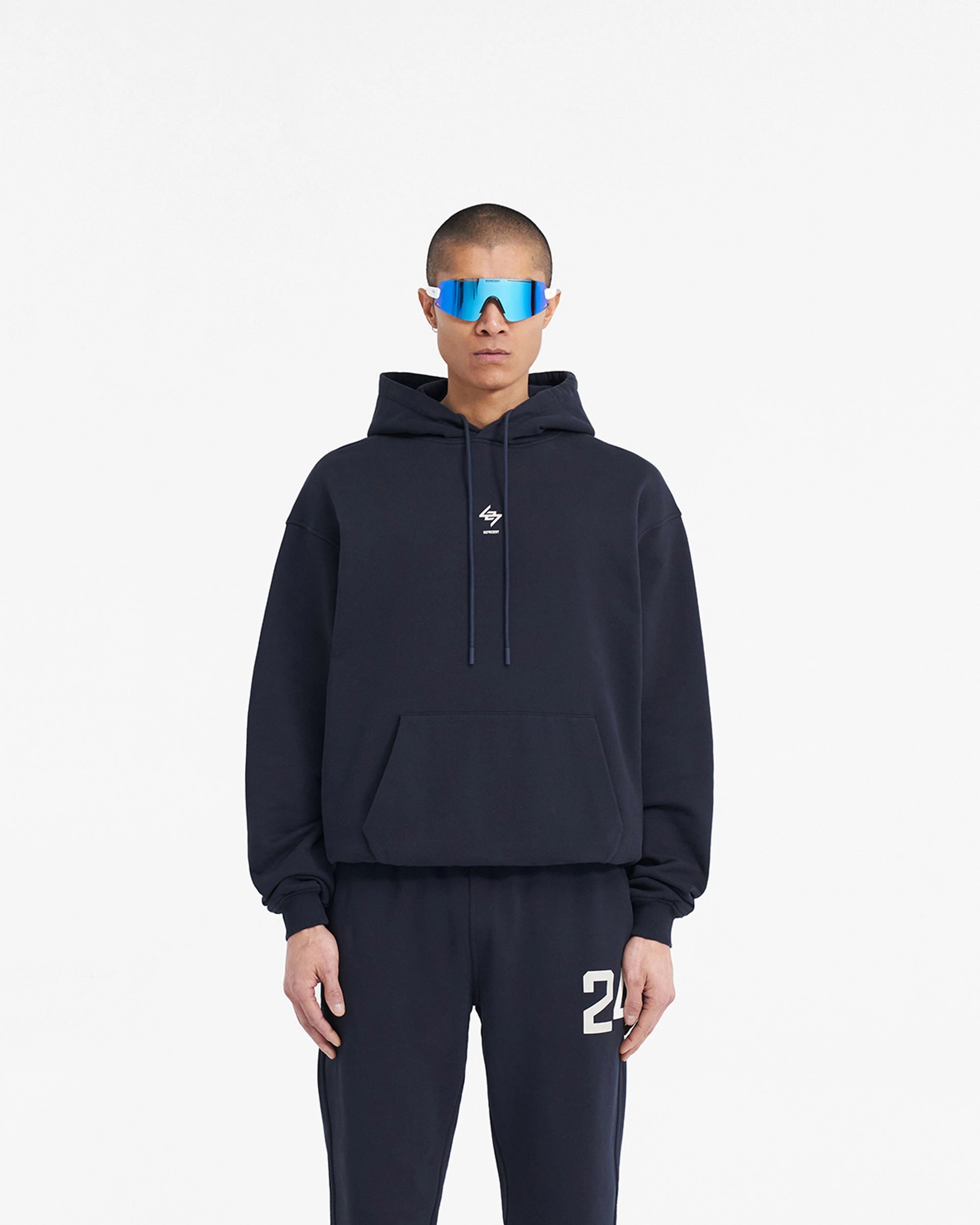 247 Oversized Hoodie - Navy Daily Uniform
