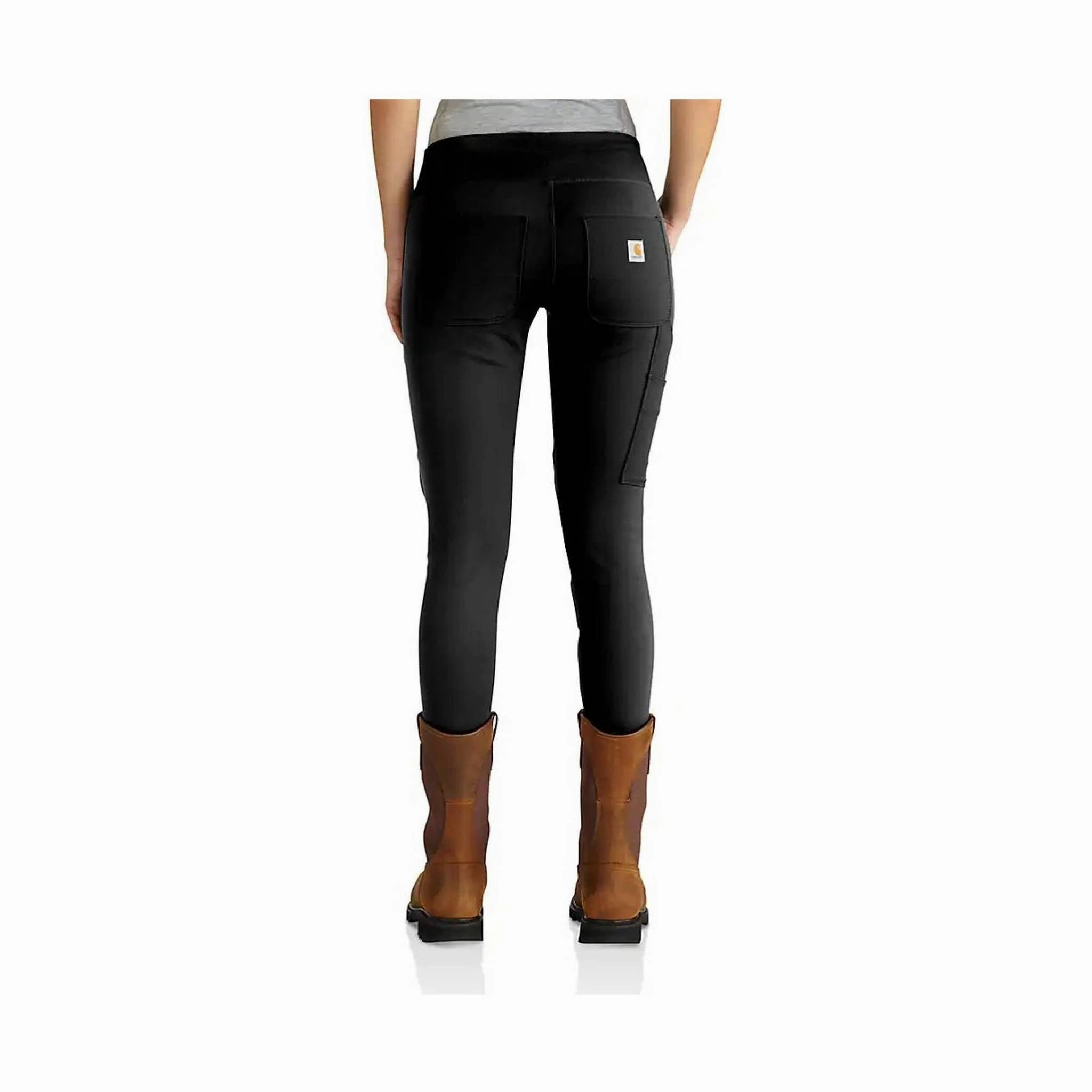 Carhartt Women's Force Fitted Midweight Utility Legging - Black CompressionSupport Travel Essential