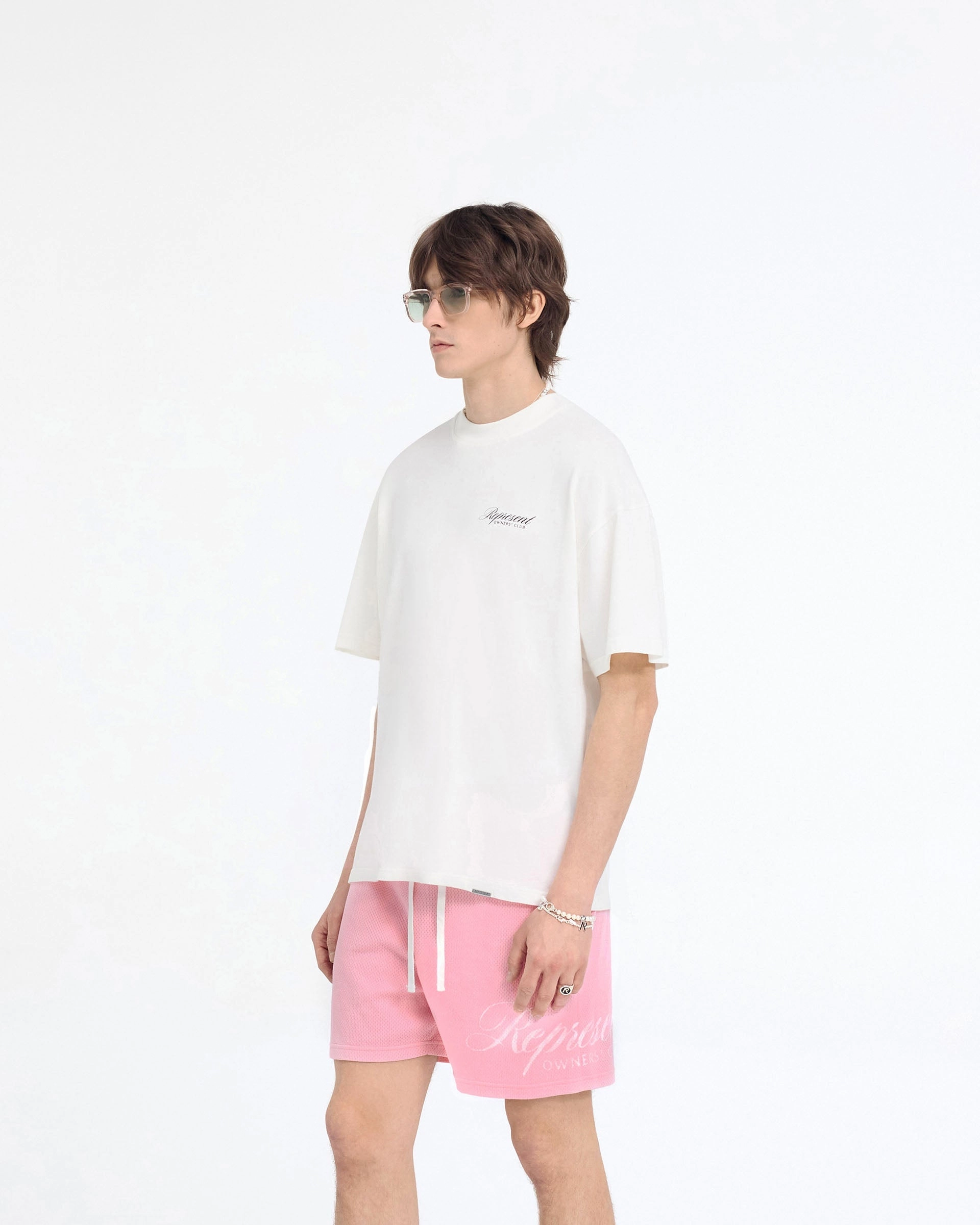 Everyday Wear Everyday Wearable Represent Owners Club Script T-Shirt - Flat White