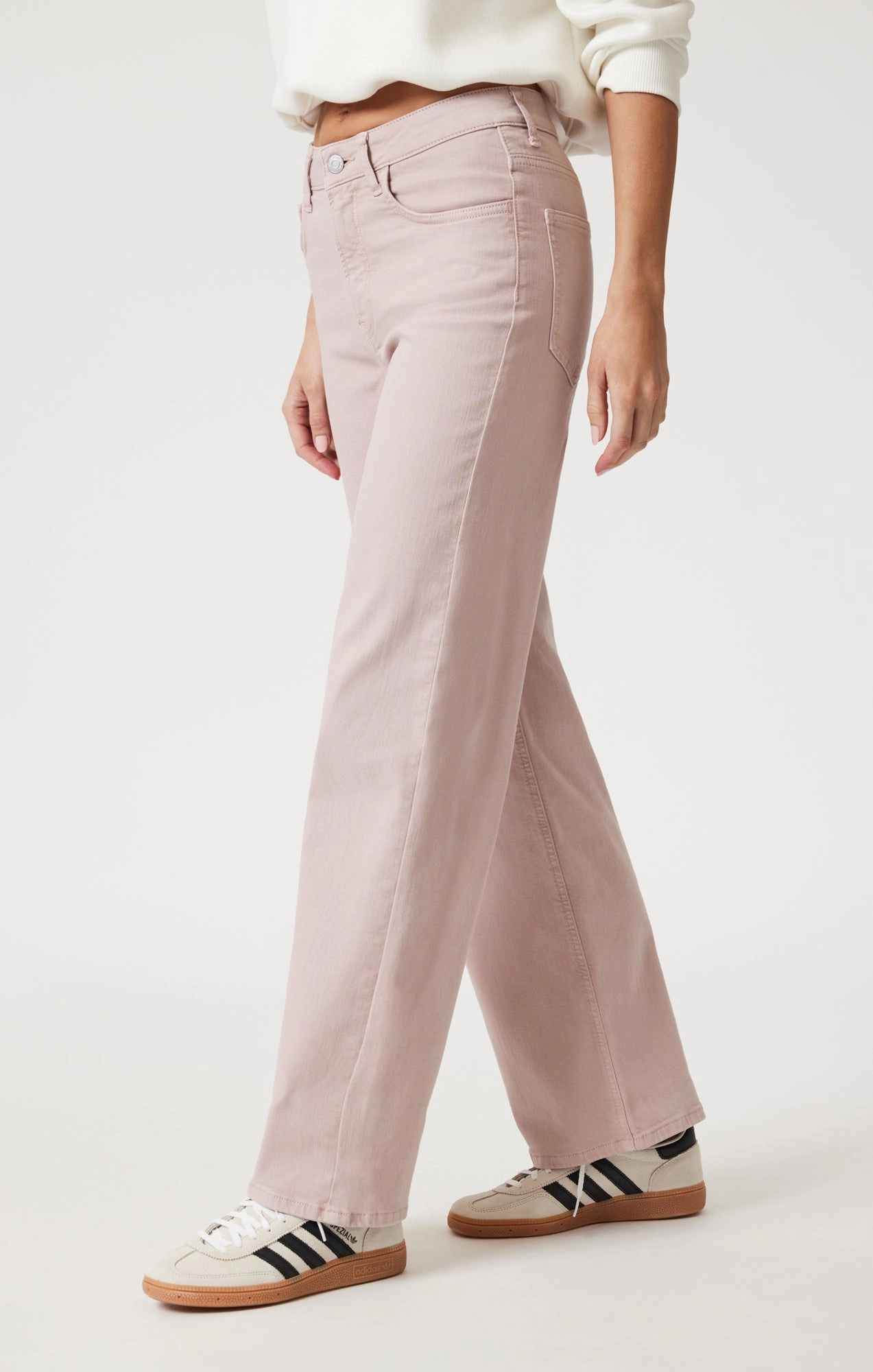 ALENA WIDE LEG IN WOODROSE FLEX BLUE Outfit Plan Base Style