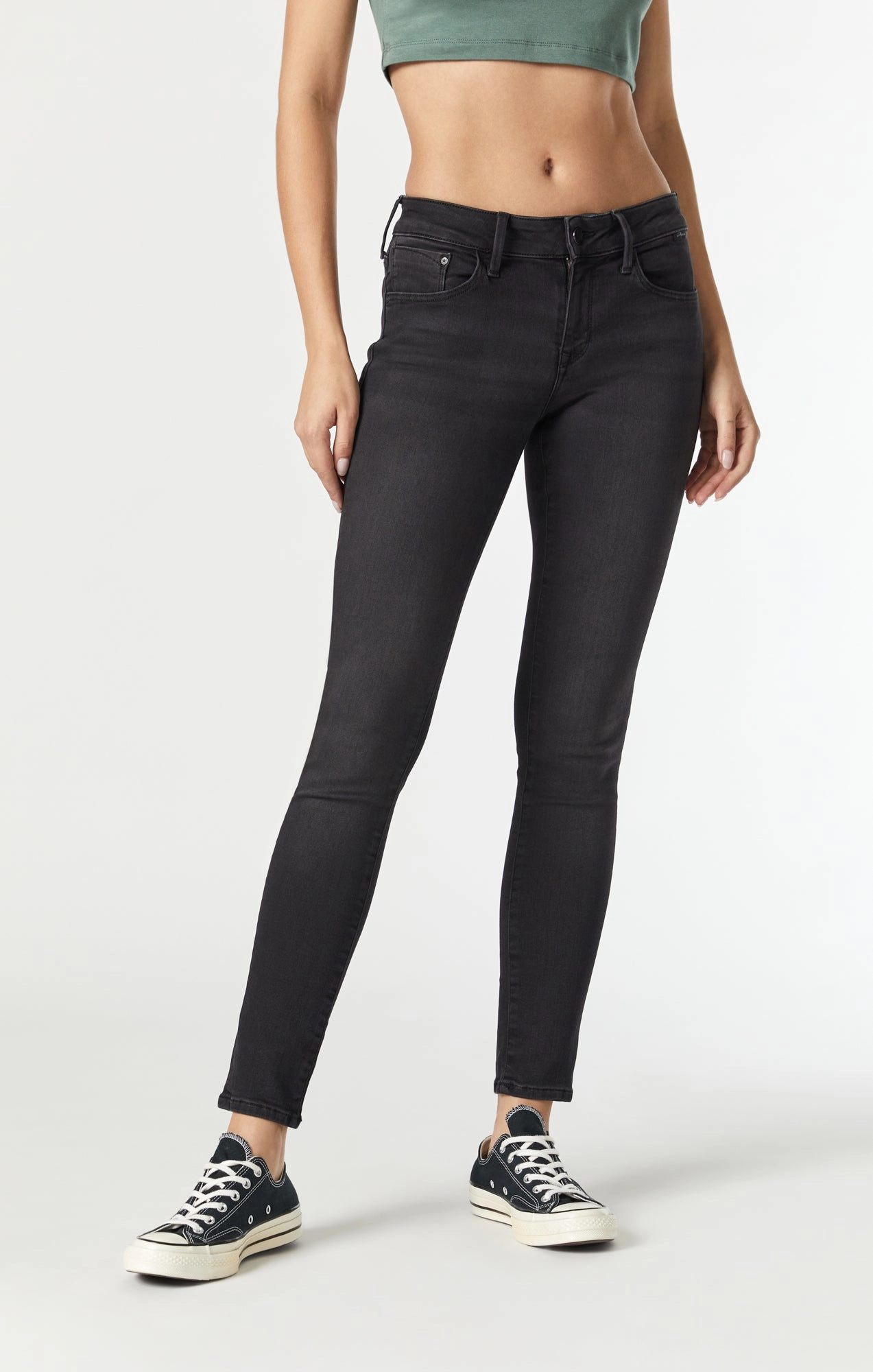 Daily Wear Nature Lover ALEXA SKINNY IN DARK SMOKE SUPERSOFT
