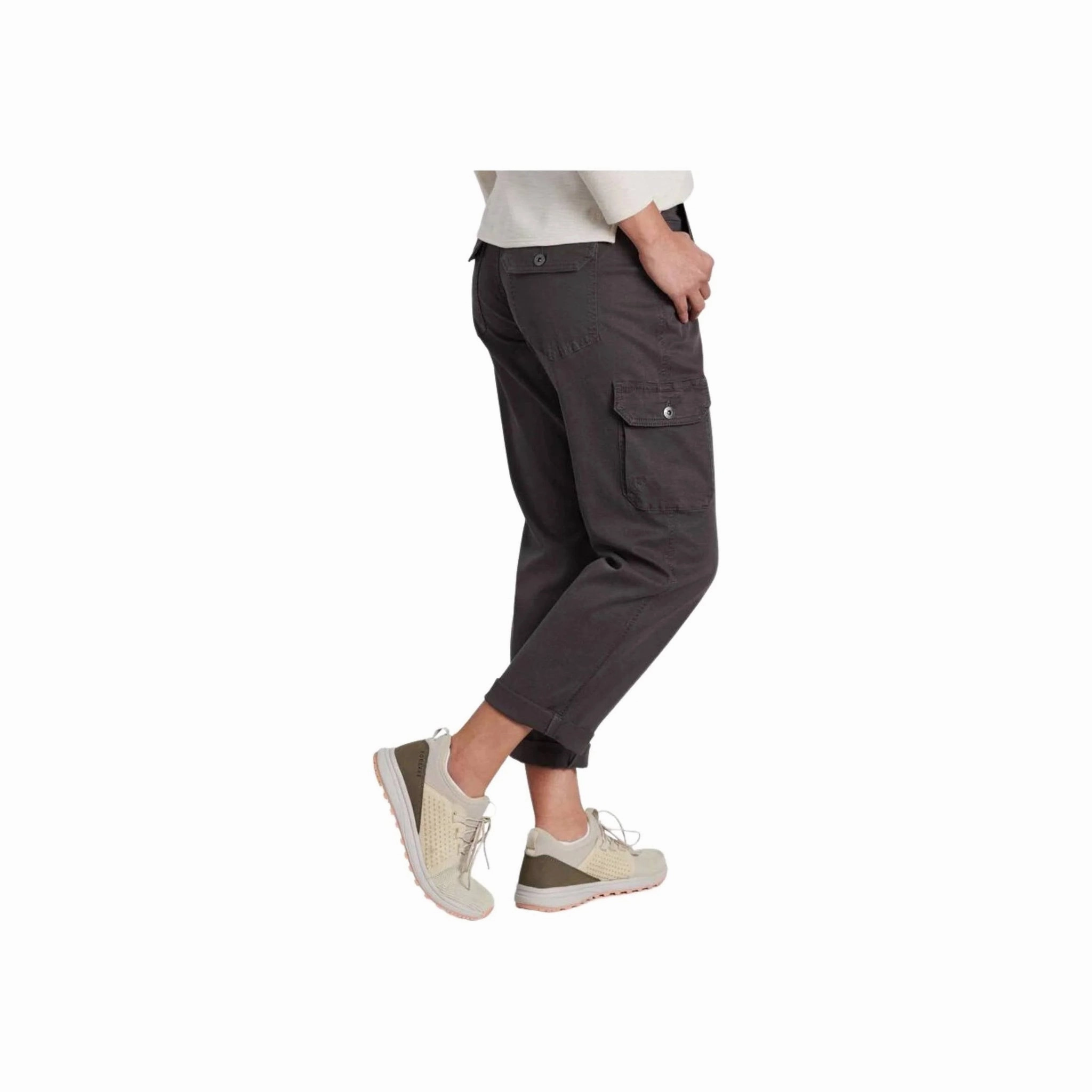 Flexible Comfort Kuhl Women's Kultivatr Kargo Crop - Pavement