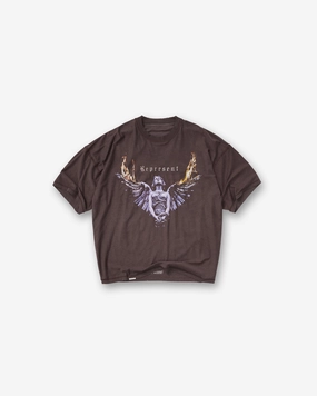 Reversible Living Legacy Tour T-Shirt - Nero Active Comfort Raw Edge Hem