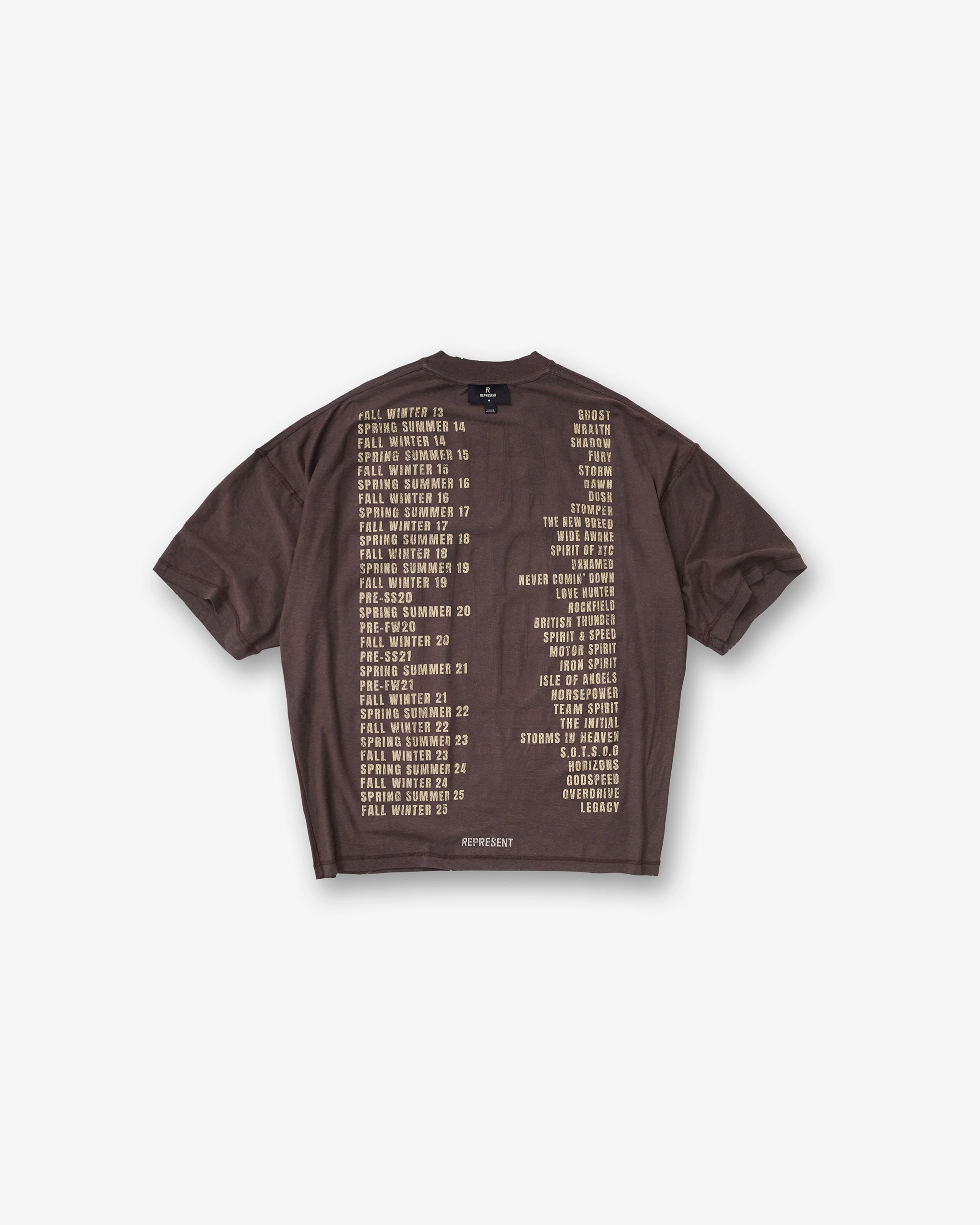 Perfect Style Breathable Comfort Reversible Living Legacy Tour T-Shirt - Nero