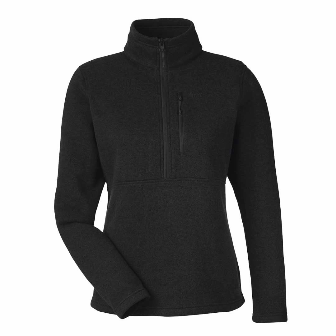 Marmot - Women's Dropline Half Zip Jacket (M13224 001) Snag Free Zipper Technology