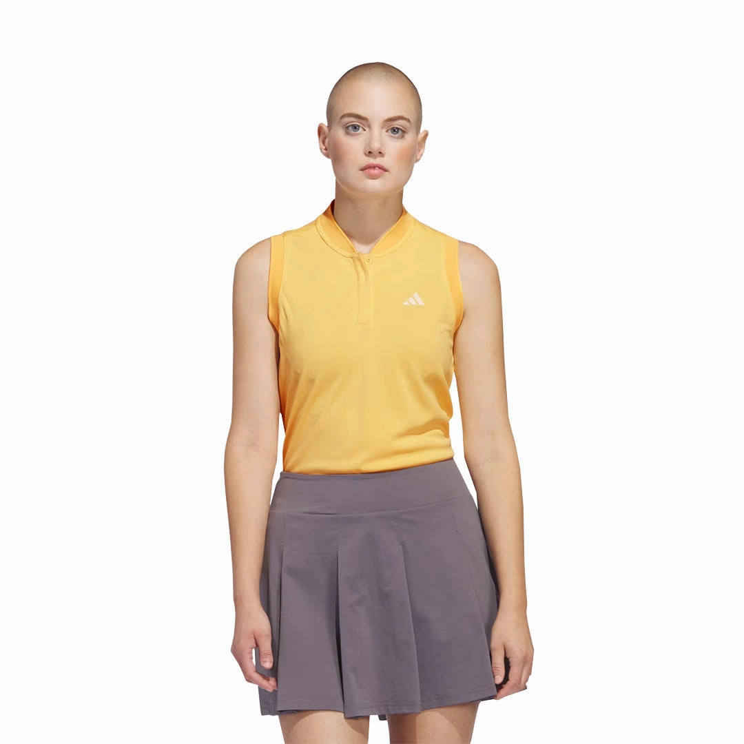 Advanced Insulation Temperature Balancing Layer adidas - Women's Ultimate365 Tour HEAT.RDY Sleeveless Polo (IP4175)