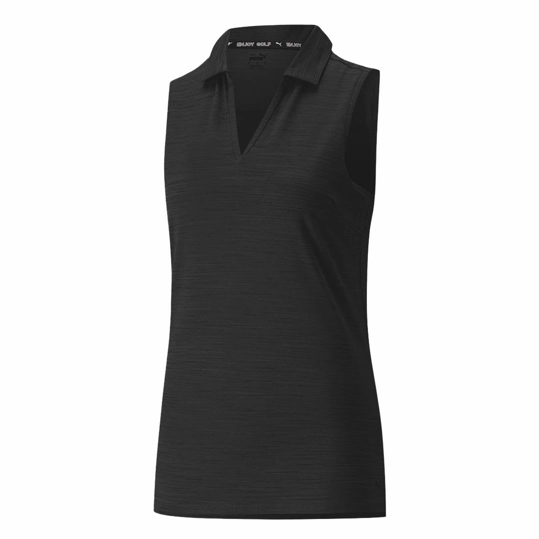 Puma - Women's Cloudspun Coast Sleeveless Polo (532992 02) ErgonomicSleeveCut