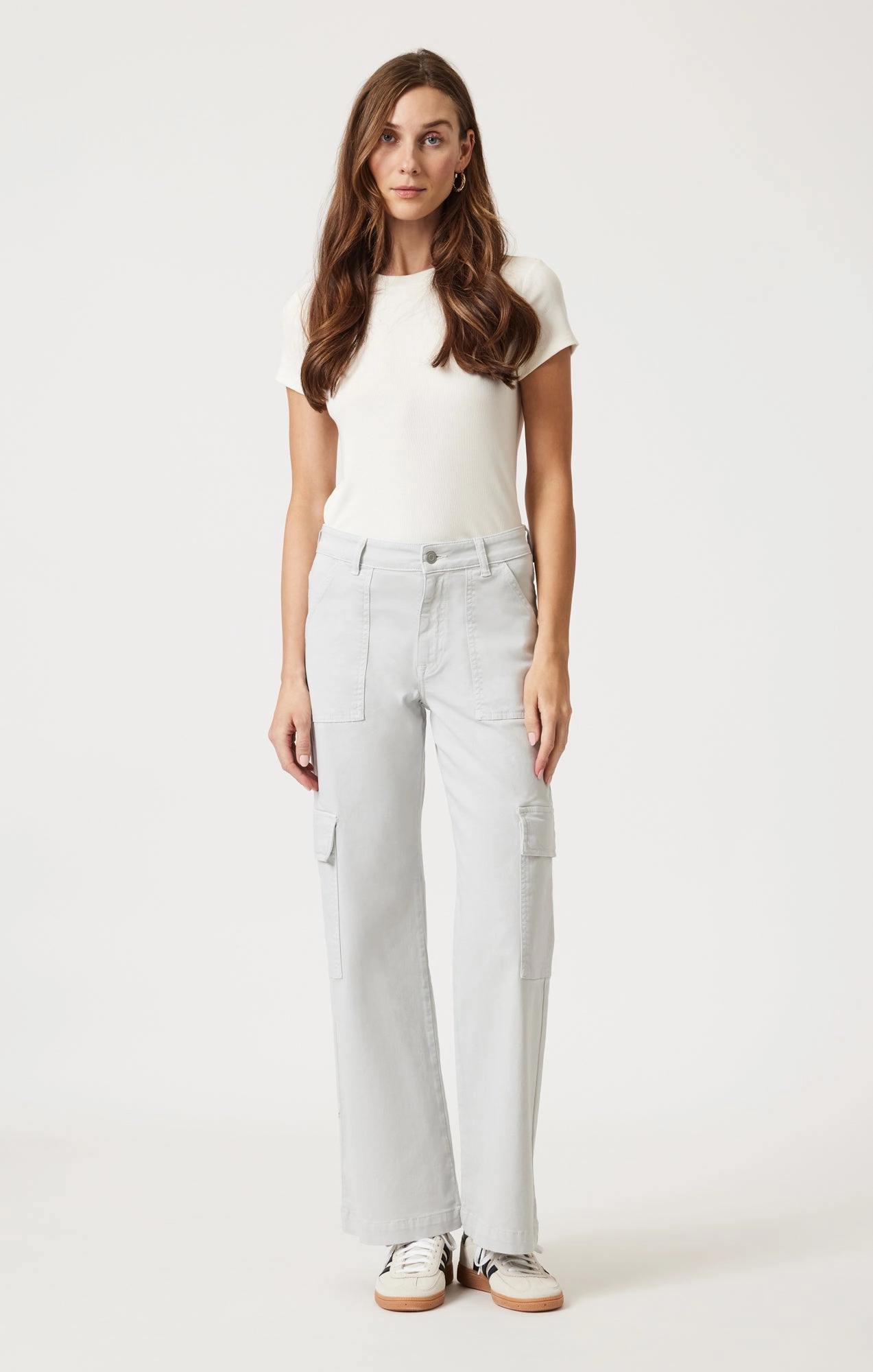 ALVA STRAIGHT LEG IN IVORY CASUAL TWILL TailoredSilhouette