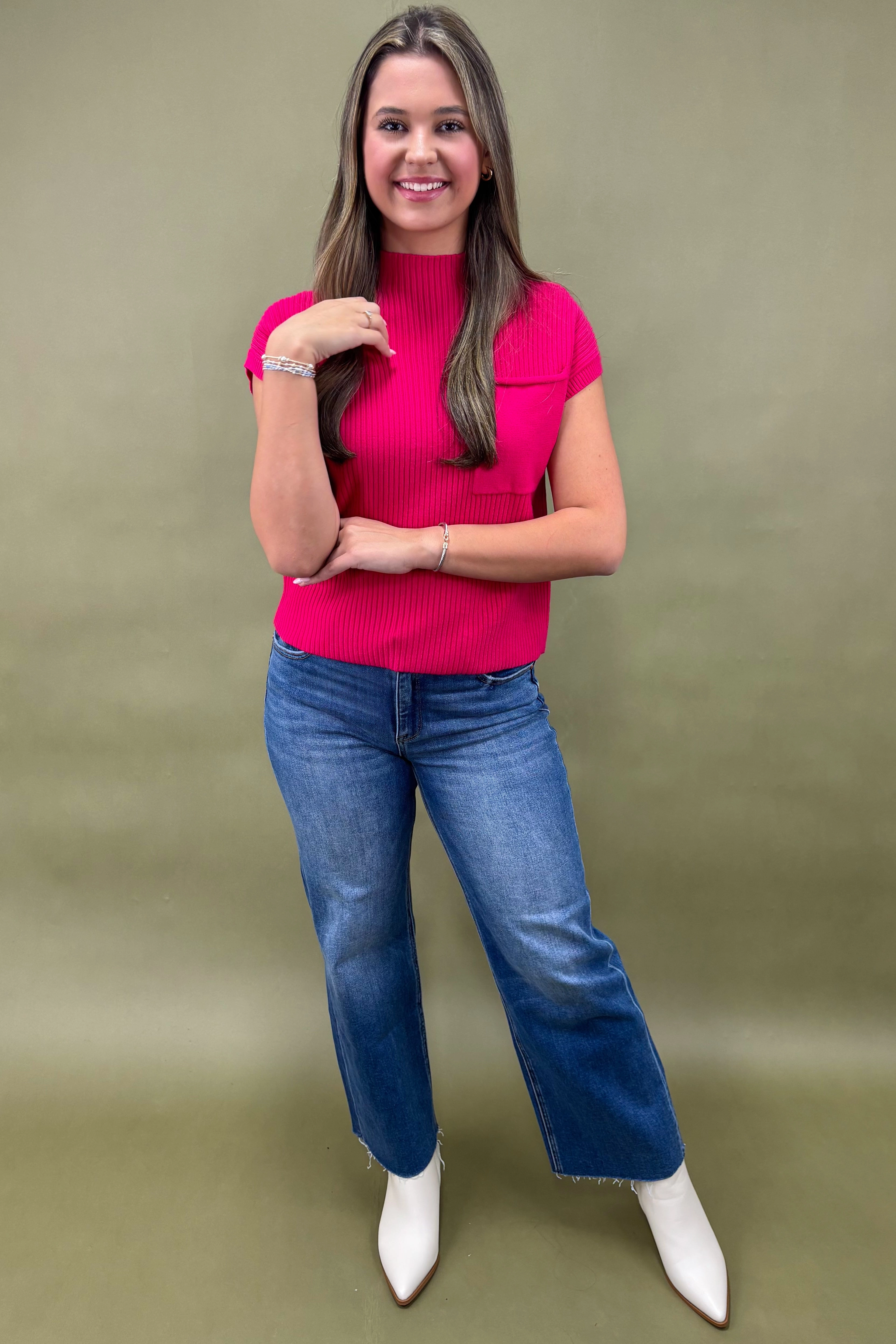 Always Cozy Ribbed Sweater Top *More Colors* Hypoallergenic Textile Recycled Polyester Fabric