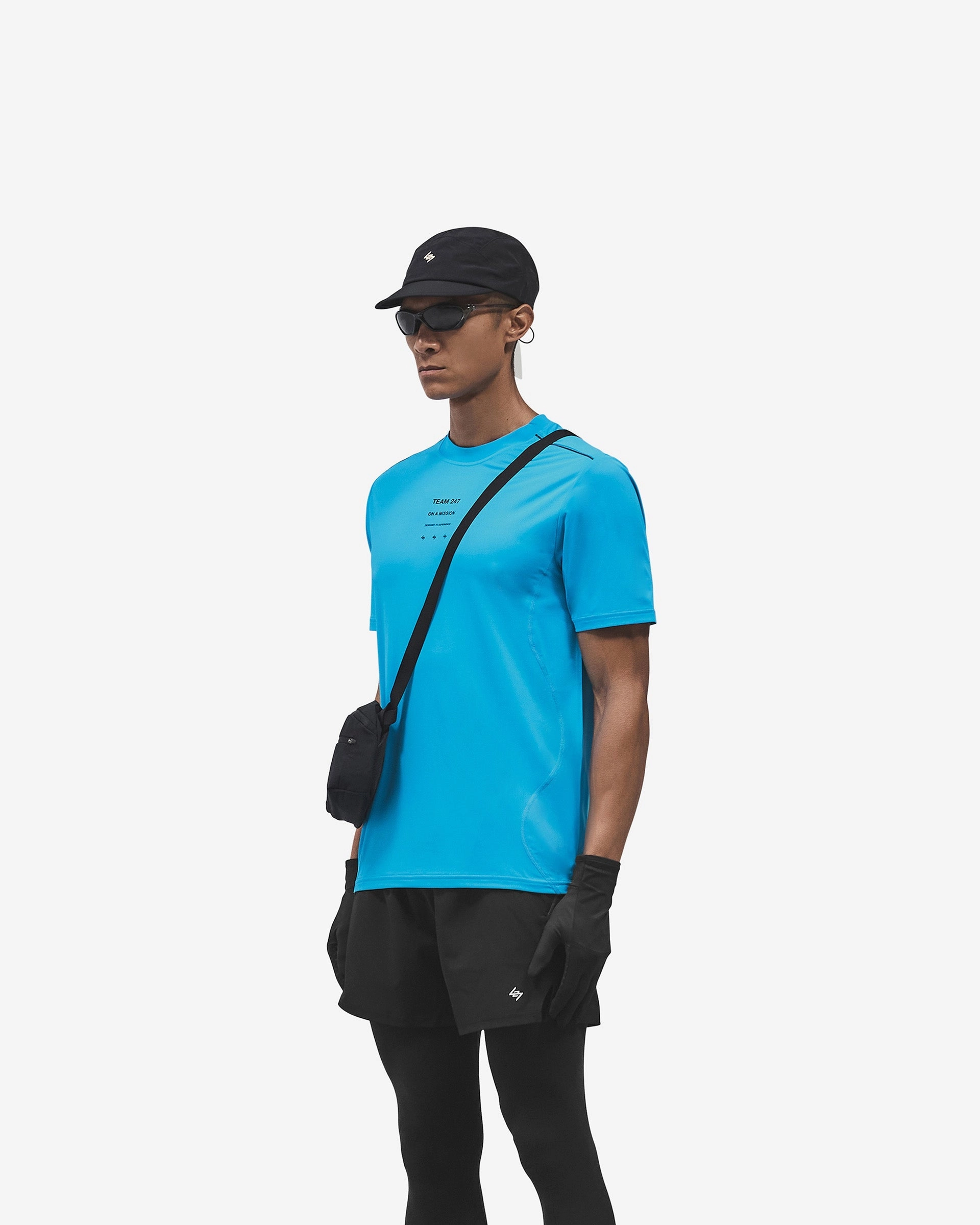 247 Trail T-Shirt - Electric Blue Chill Wear