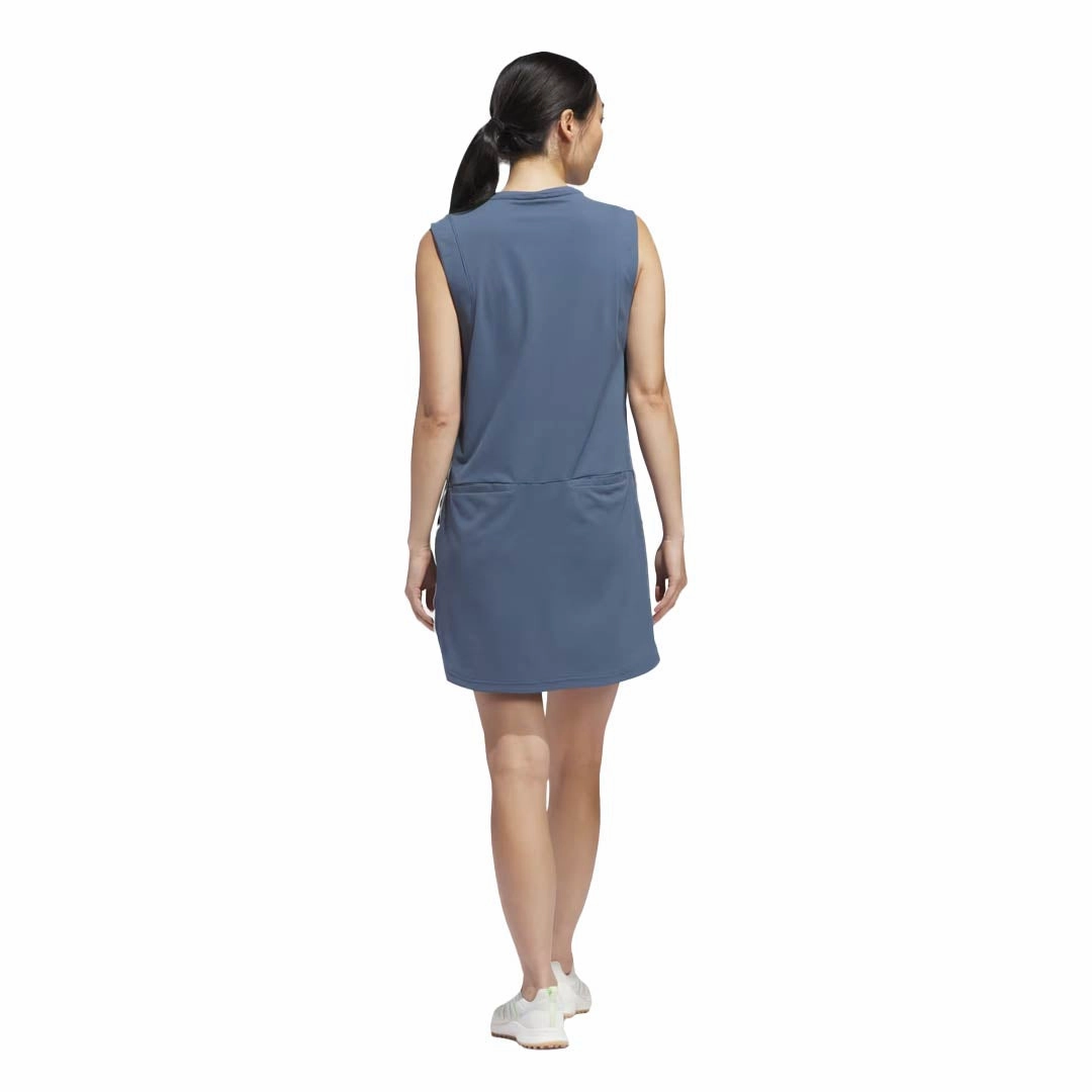 WindproofDesign Convertible 2 In 1 Function adidas - Women's Ultimate365 Twistknit Sleeveless Dress (IR7193)