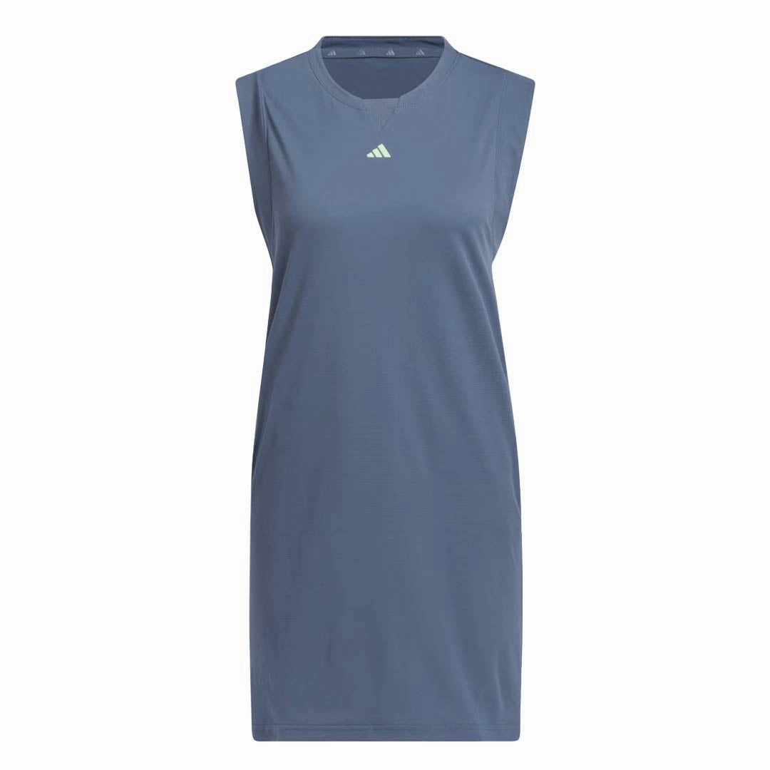 Zipper Closure Mechanism adidas - Women's Ultimate365 Twistknit Sleeveless Dress (IR7193)