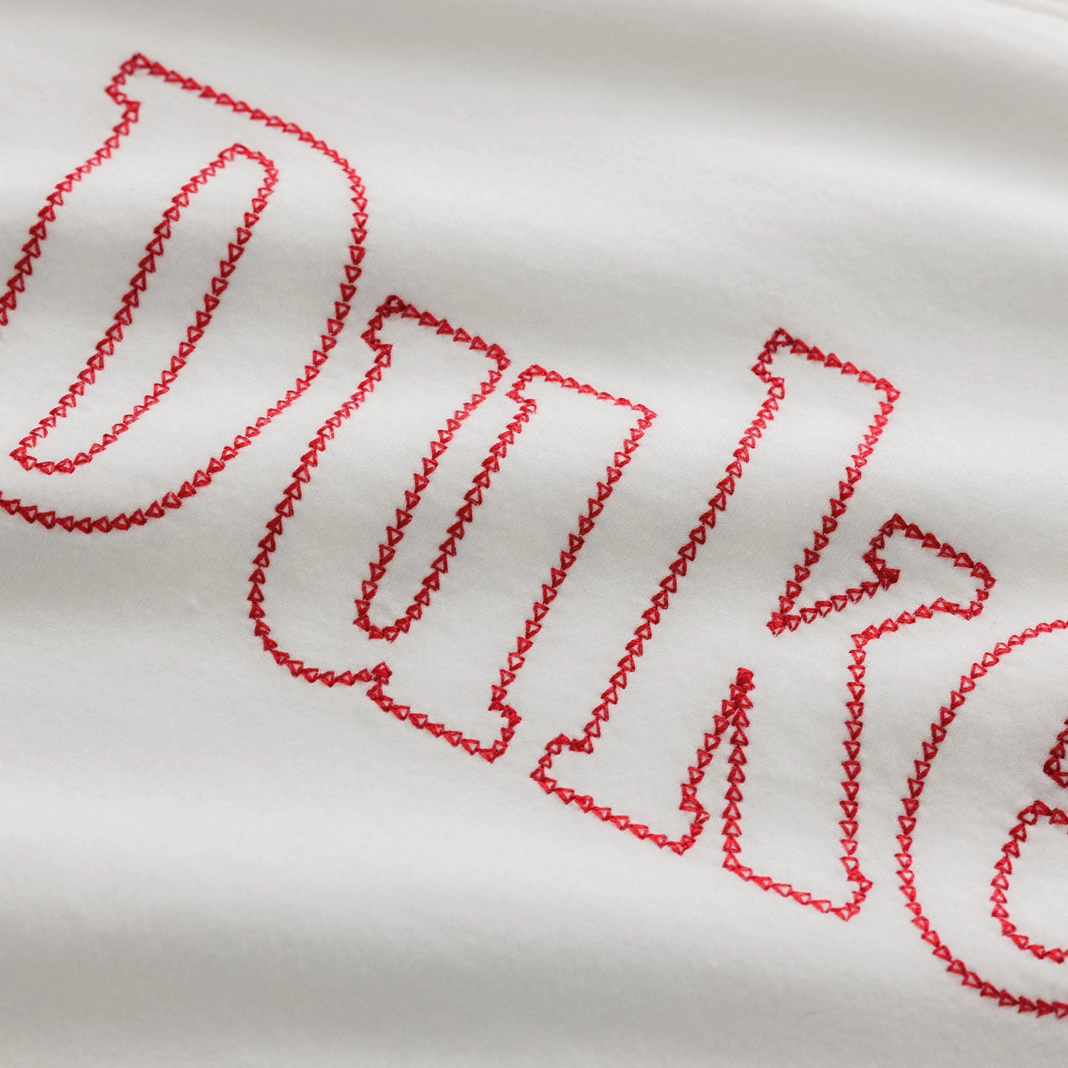 Duke Vintage White Chainstitch T-Shirt petite size sports activity
