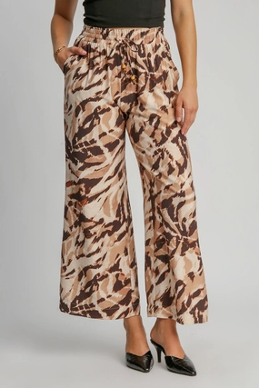 Earth Tone Animal Print  Pant Durable Reinforced Shoulders