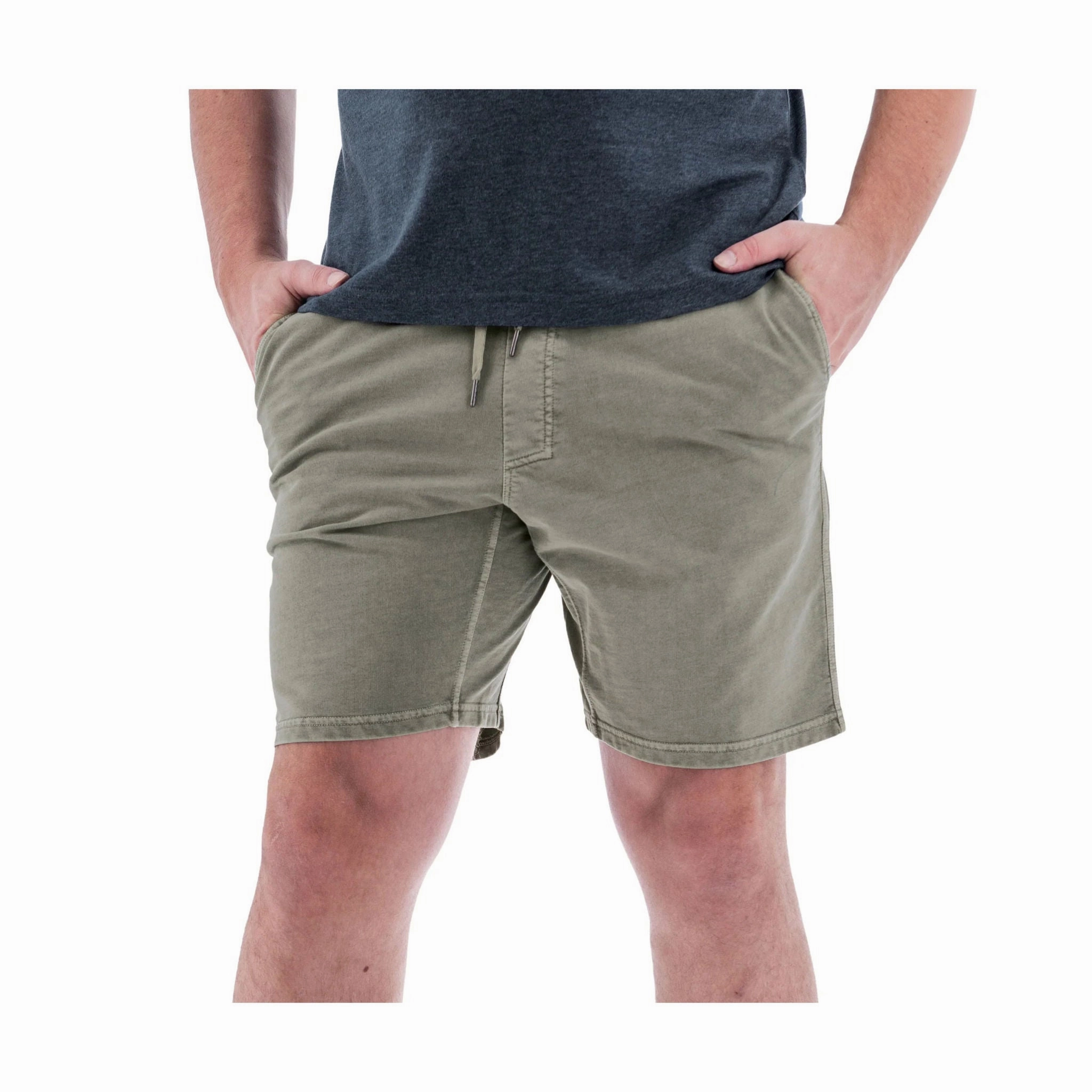 hypoallergenic material Old Ranch Men's Sprague Pull On Knit Shorts - Beetle