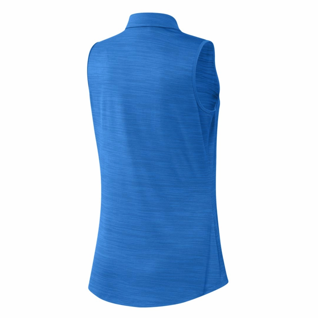 All Weather Piece adidas - Women's Space-Dyed Sleeveless Polo (HA6066)