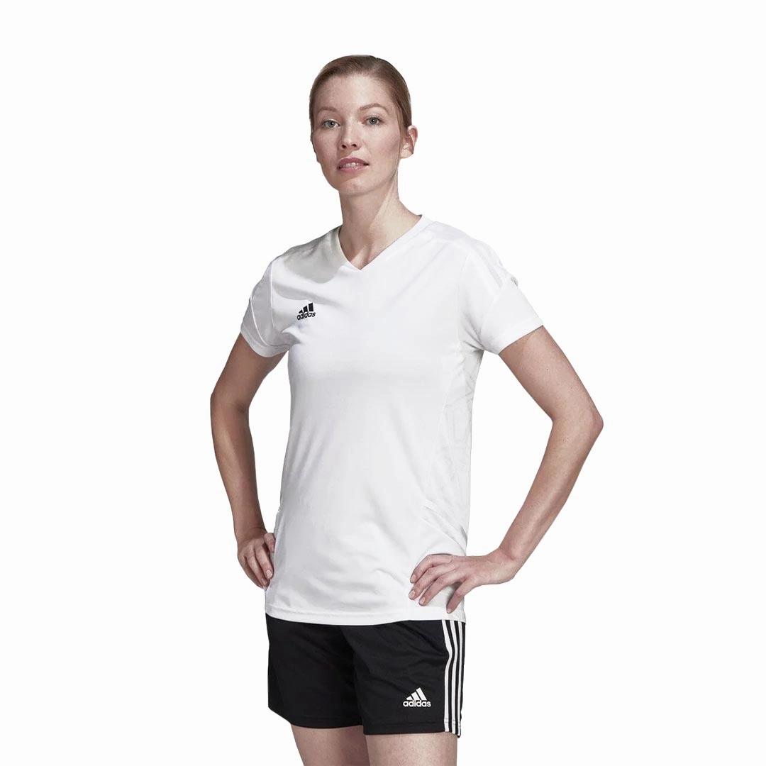 adidas - Women's Condivo 22 Jersey (HD4728) Soft Cover High Performance Blend