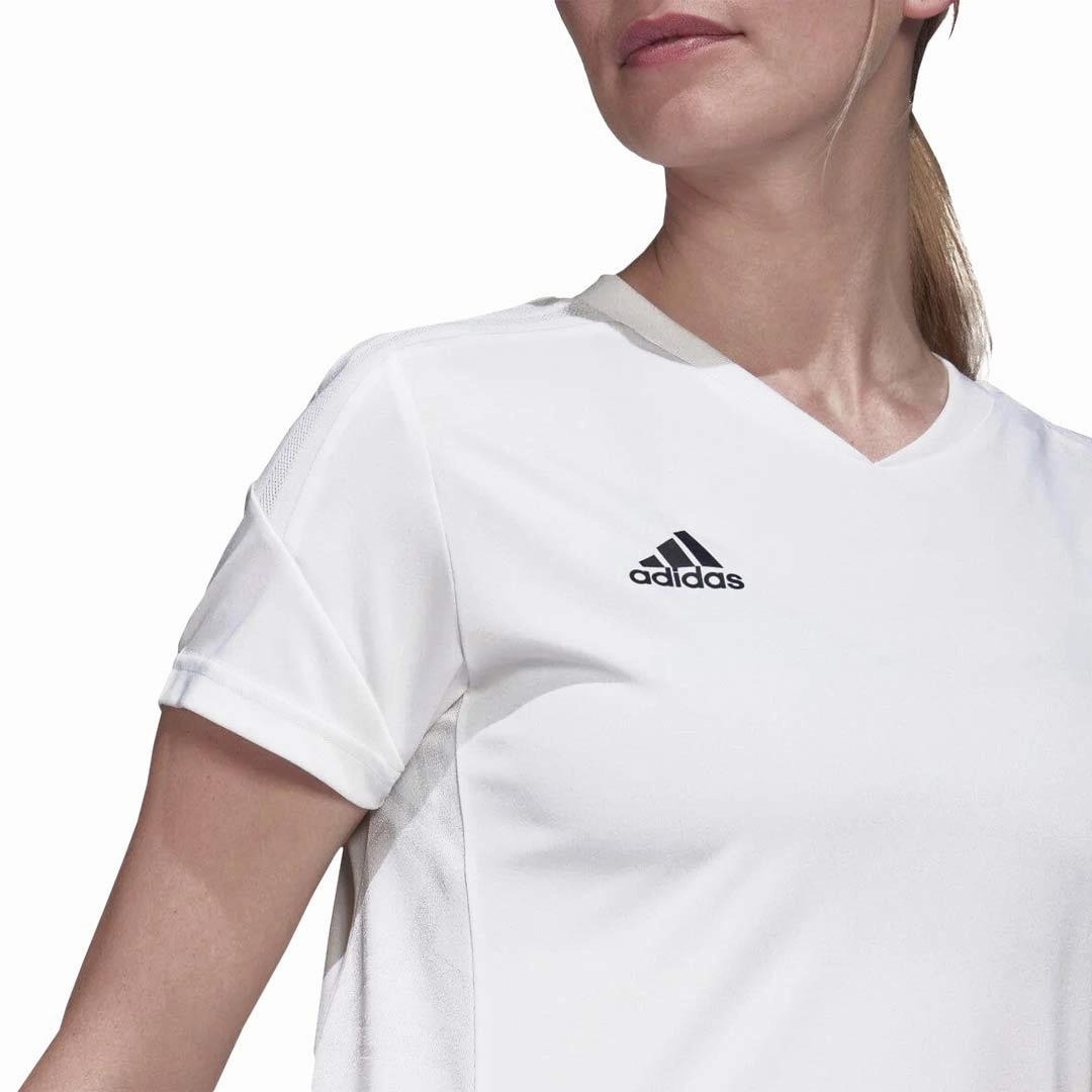 adidas - Women's Condivo 22 Jersey (HD4728) RubberizedButtonClosures Clean Fit Design