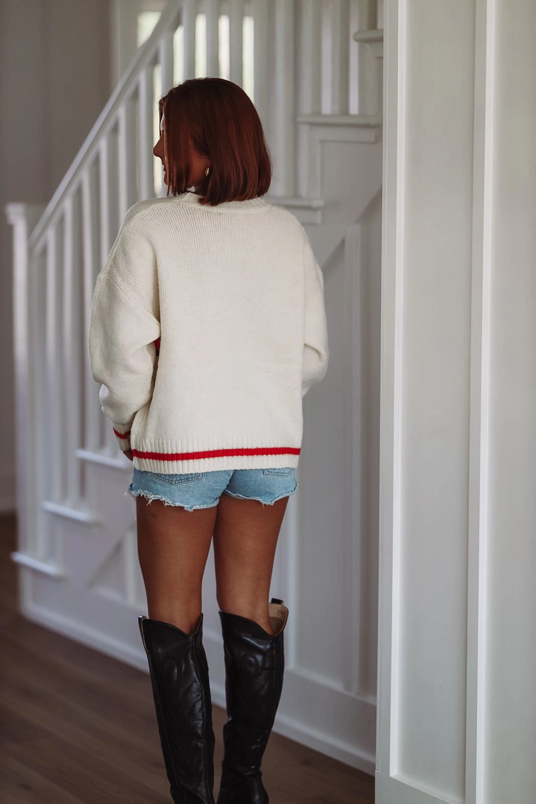 Apres Sweater - Cream TearResistant Blends Casual Sweater