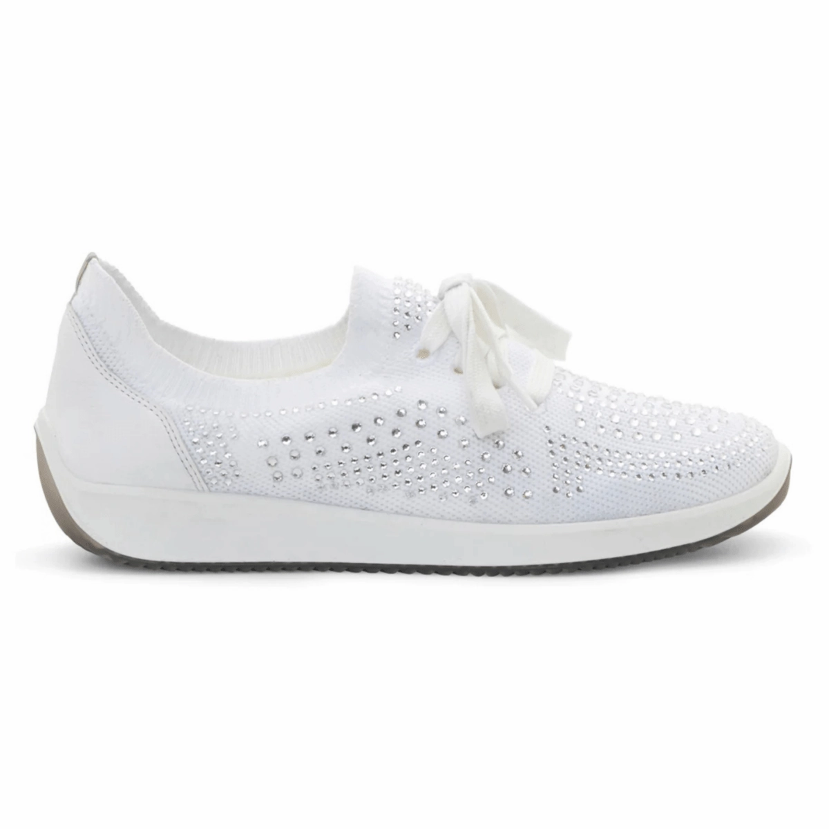Ara Women's Lisbon Lace White Run Secure Breathable Vamp