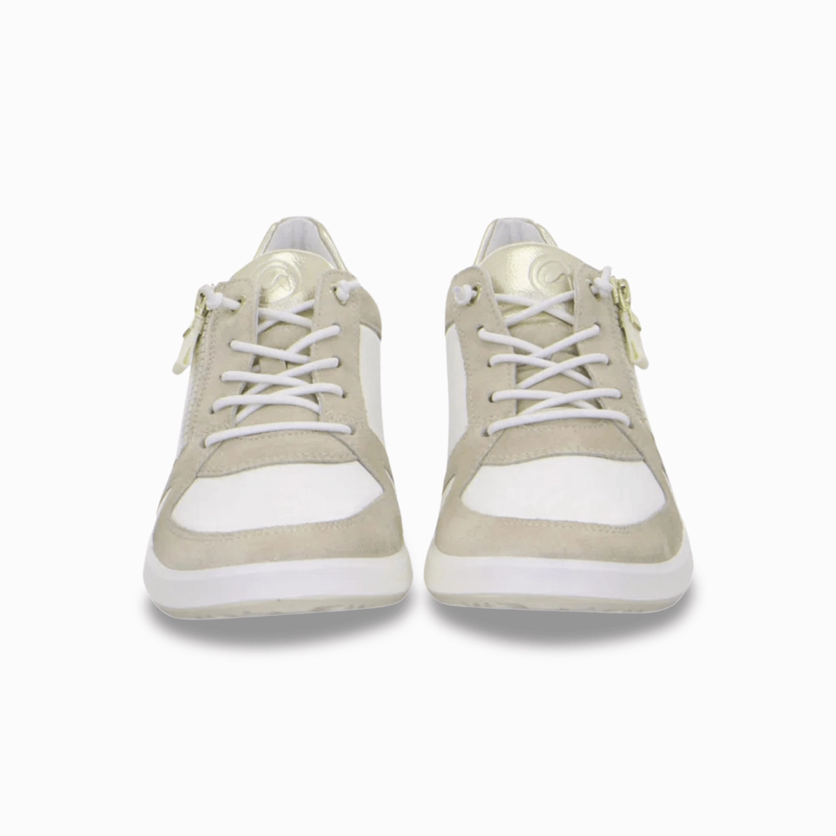 City Function Memory Foam Ankle Support Ara Women's Riviera Shell/Cream/Platinum