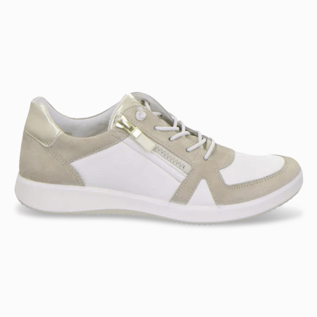 Ara Women's Riviera Shell/Cream/Platinum Fashion Edge