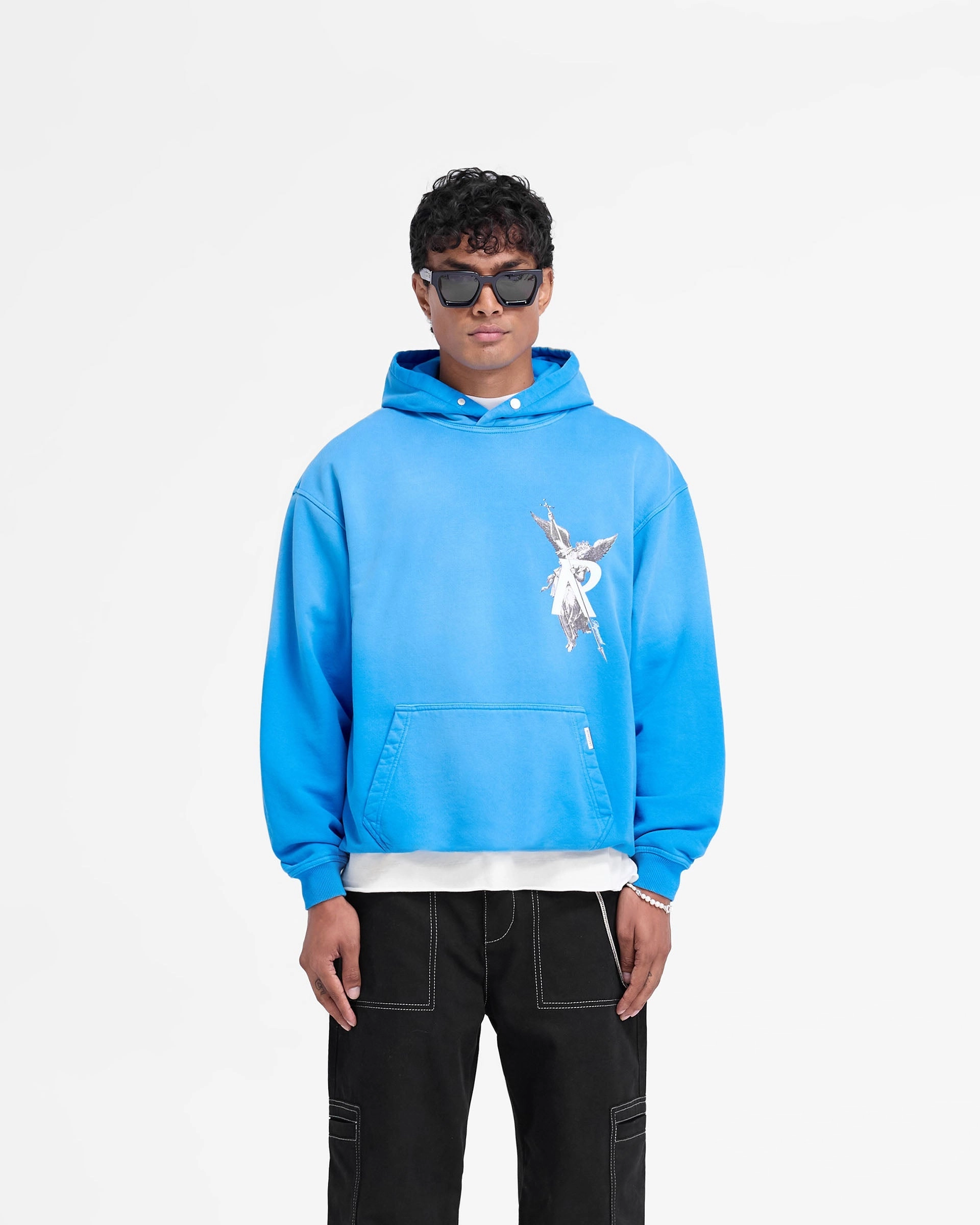 Archangel Hoodie - Electric Blue Urban Comfort