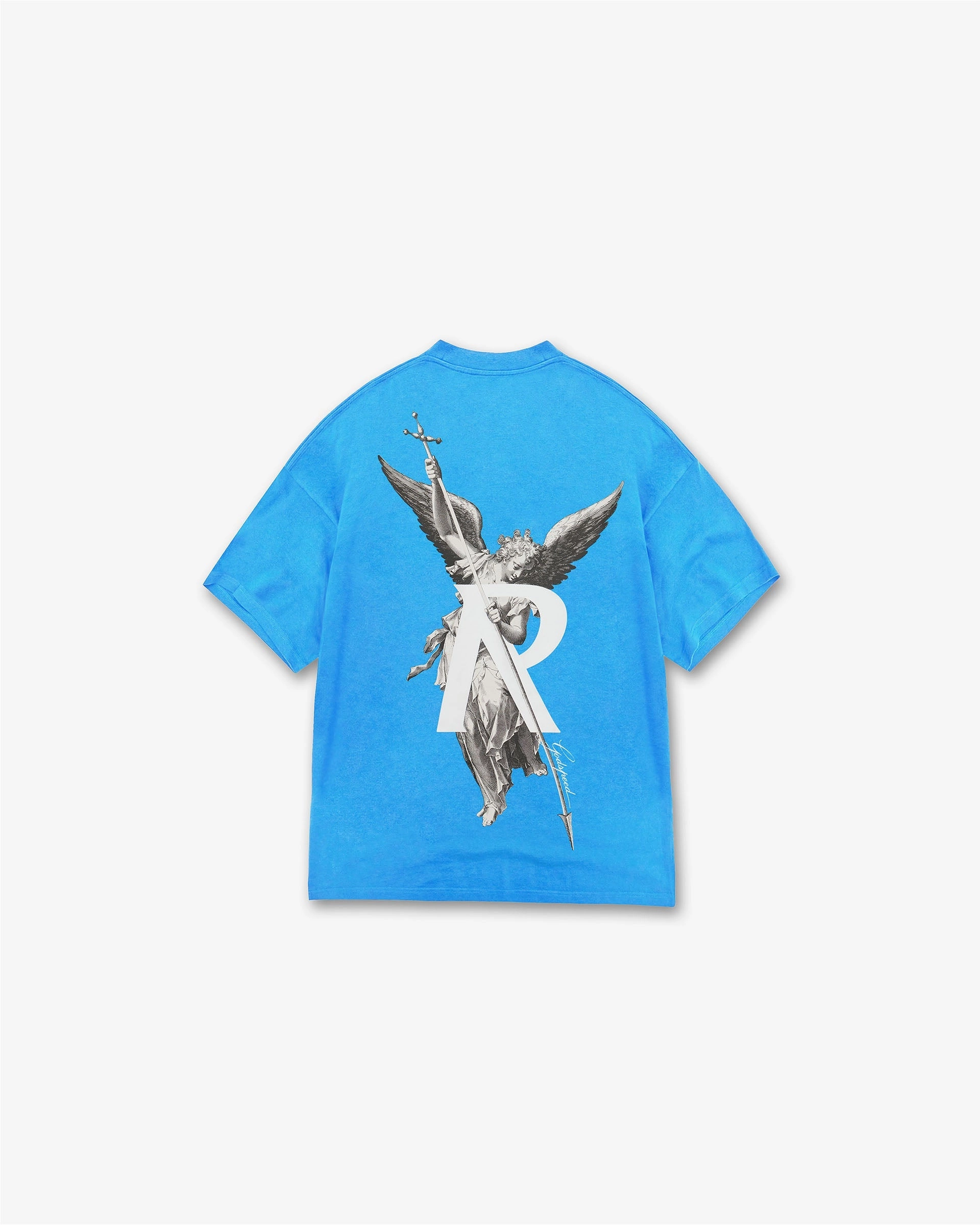 Archangel T-Shirt - Electric Blue Light Wear Urban Style Trend