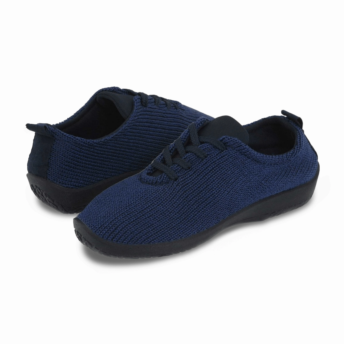 Pace Booster Arcopedico Women's LS Oxford Navy Fabric