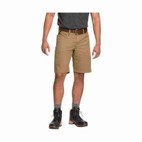 Ariat Men's Made Tough DuraStretch 10 Inch Short - Field Khaki Tactile Feedback Loops