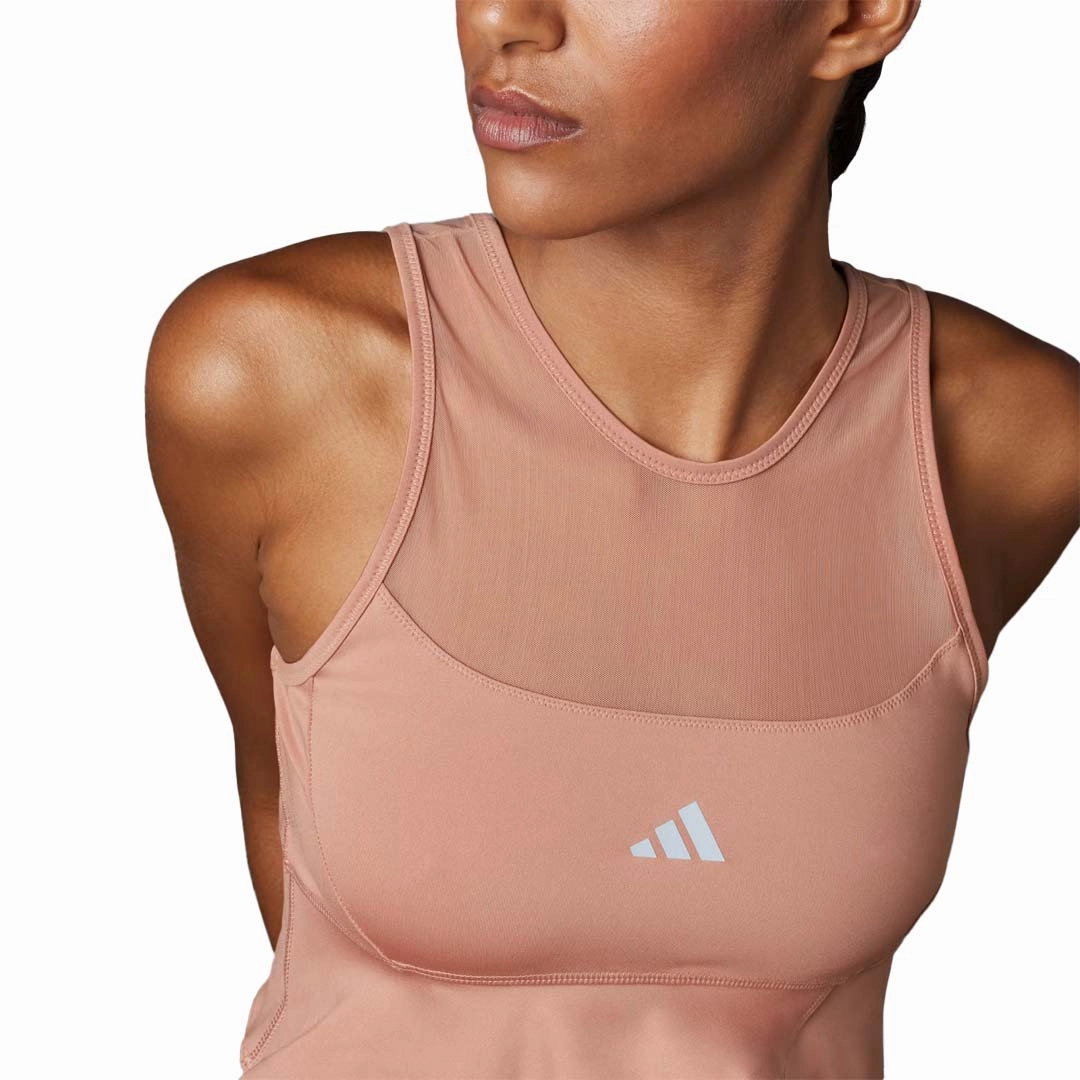 adidas - Women's Collective Power Crop Top (IC5090) All Season Performance Weave Packable design