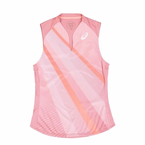 Simple Chill Piece Transitional Weather Piece Asics - Women's Match Graphic Tank Top (2042A190 703)