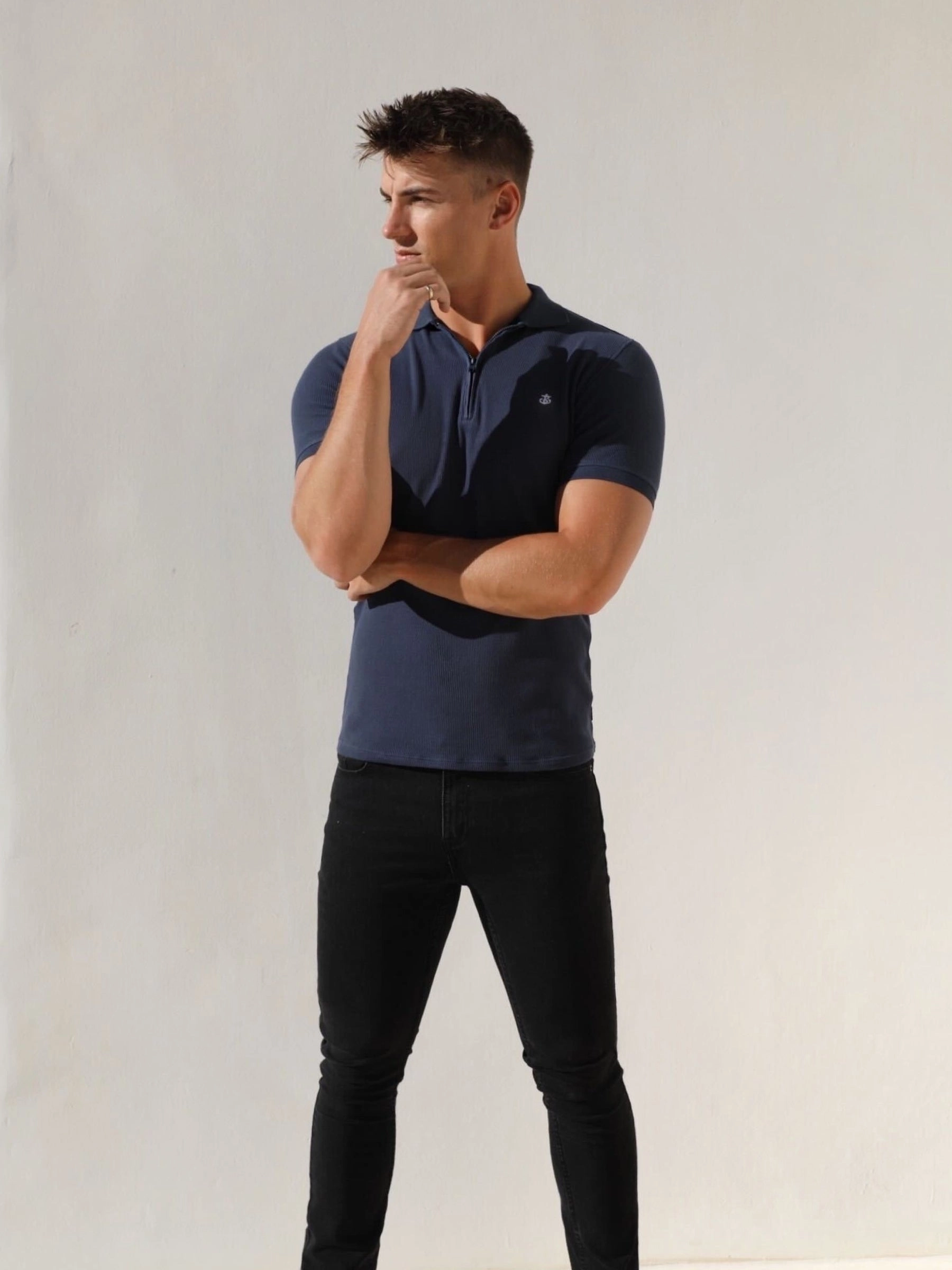 Chill Layer Aspen Polo - Navy