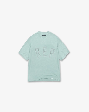 Rep Applique T-Shirt - Forest Green Street Ready Essential Style Wear