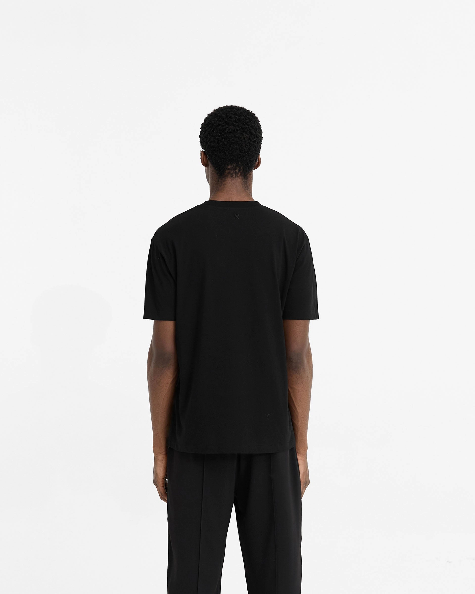 Initial T-Shirt - Black Cool Layering