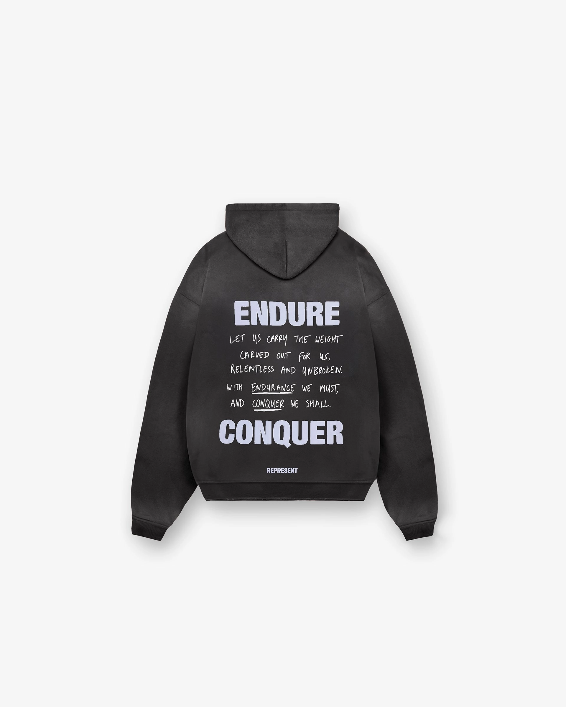 Atlas Hoodie - Stained Black Effortless Comfort