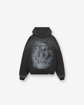 Atlas Hoodie - Stained Black Quick Dry Fabric