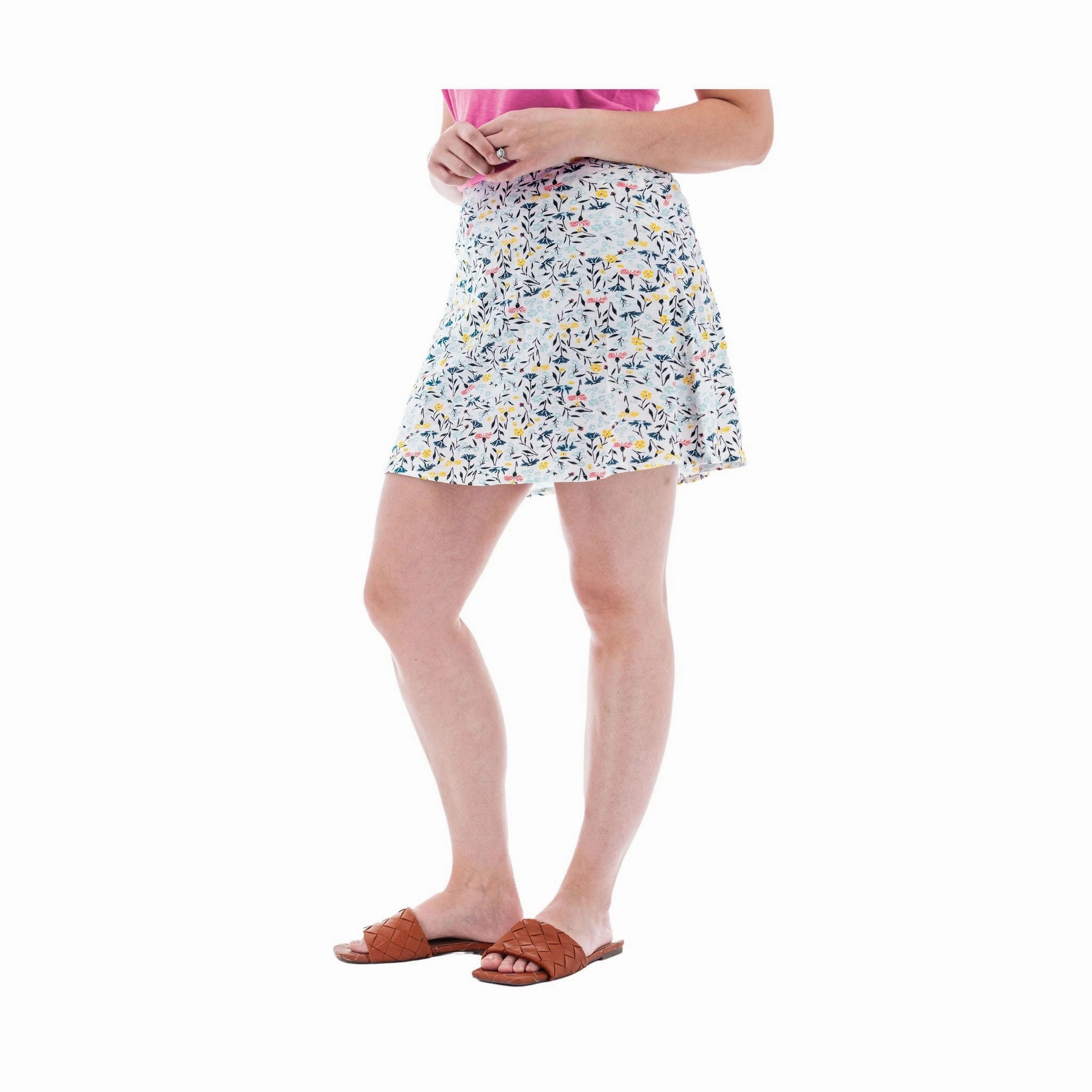 Aventura Women's Linden Print Swing Skort - Multi All Day Geometric Print